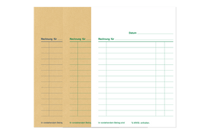 Rechnungsblocks - Neutral - DIN A5 - VE 5 Stk.